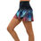 Hi-Retro Color Block Pleated Skirt