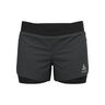 Zeroweight 3inch 2in1 Laufshorts Damen-Schwarz