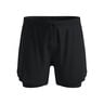 Zeroweight 5in 2in1 Laufshorts Herren-schwarz