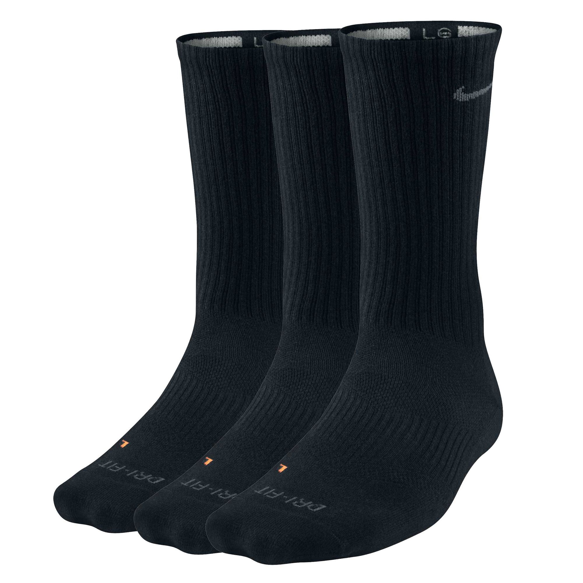 Nike Dri-Fit Half-Cushion Crew Pack Sportsocken 3er Pack ...