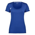 Babolat Bekleidung Babolat Play Cap Sleeve T-Shirt Damen-Blau