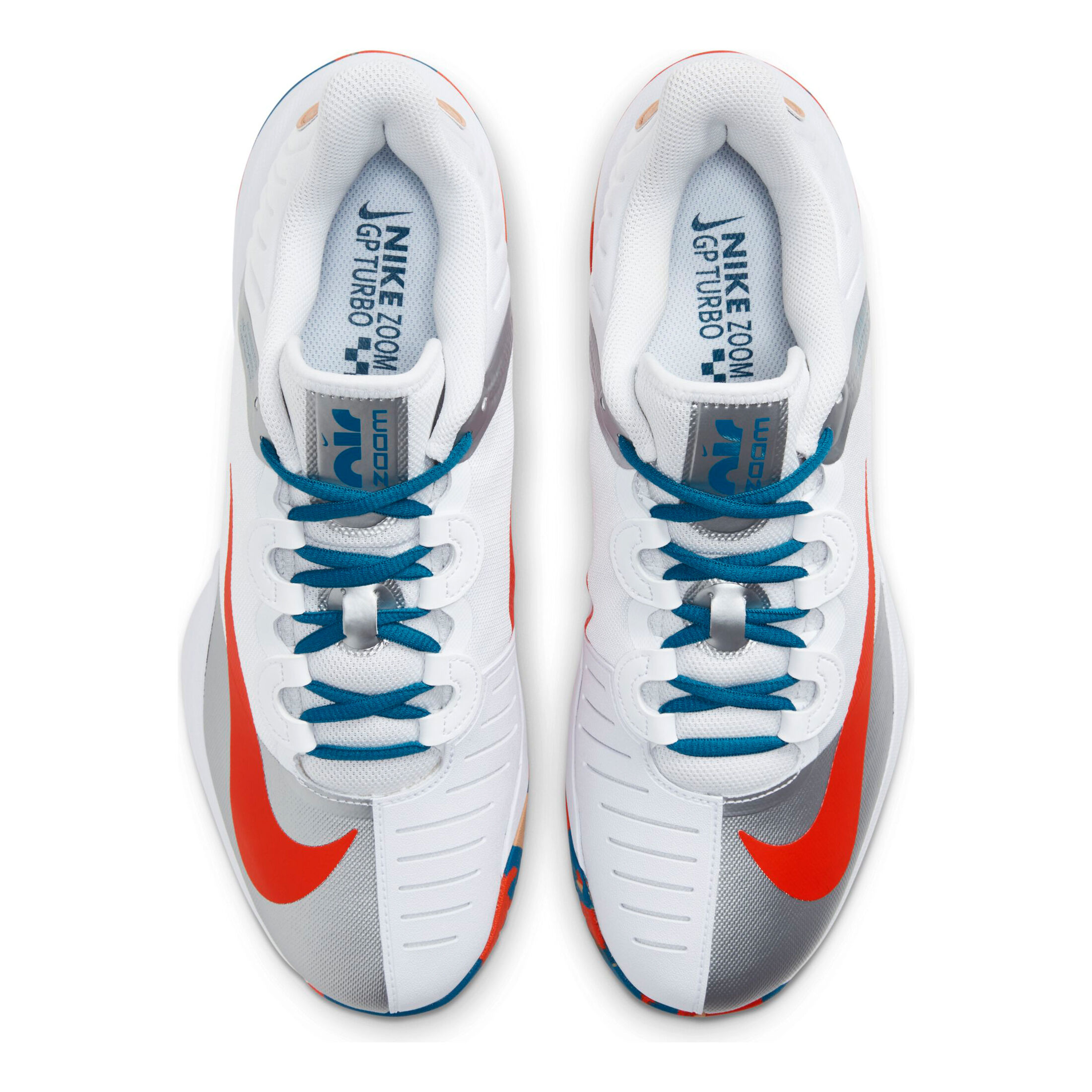 Nike Court Air Zoom GP Turbo Allcourtschuh Herren WeiB Orange online kaufen Tennis Point CH