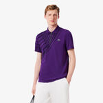 Lacoste Bekleidung Lacoste Polo Herren-lila