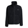Fleece Full-Zip Trainingsjacke Herren-schwarz