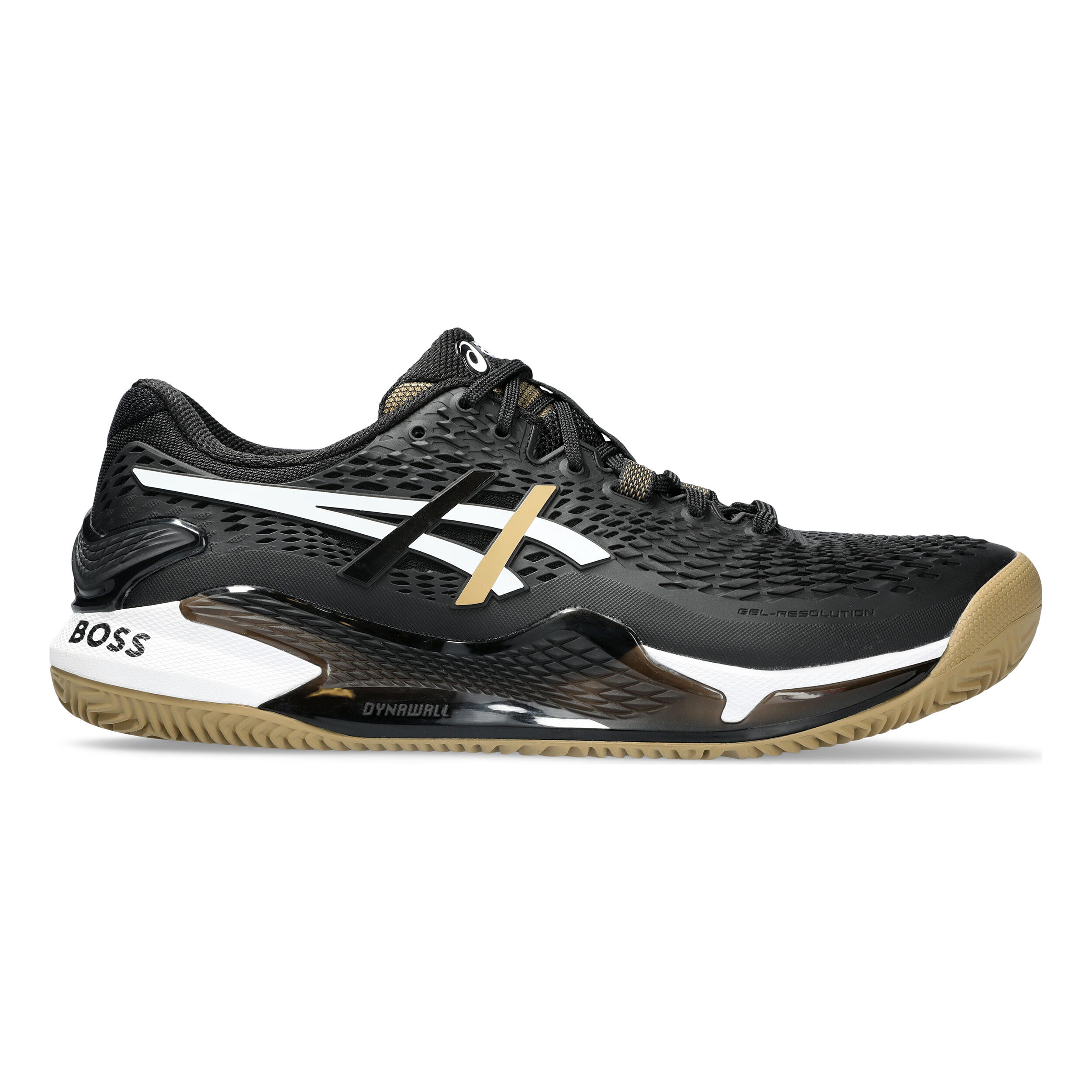 GEL-RESOLUTION9 ASICS×BOSS ASICS Gel-Resolution 9 Boss Sandplatzschuh Herren - schwarz