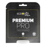 Tennis-Point Tennis-Point Premium Pro Saitenset 12m-Weiß
