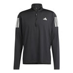 adidas Bekleidung adidas Own the Run Half-Zip Laufshirt Herren - schwarz