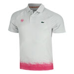 Lacoste Bekleidung Lacoste Polo Herren-Wei&szlig;,Pink