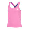 Serve & Volley 2.0 Tank-Top Damen - pink, wei&szlig;