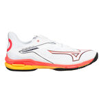 Mizuno Tennisschuhe Mizuno Wave Exceed Tour 6 Allcourtschuh Herren-Weiß,Koralle
