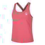 Quiet Please Tennisbekleidung Quiet Please Endlessly Serve & Volley 2.0 Tank-Top Damen-Koralle,Mehrfarbig