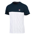 Fila T-Shirt Fila  Tee Mika T-Shirt Herren-blau, wei&szlig;