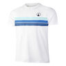 Ocean Block Stripe Receiver T-Shirt Herren - wei&szlig;, blau