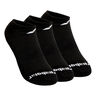 Invisible Tennissocken 3er Pack-Schwarz,Weiß