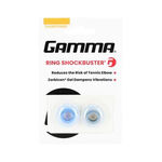 Gamma Schlägerzubehör Gamma Ring Shockbuster Dämpfer-Blau,Schwarz