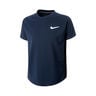 Court Dri-Fit T-Shirt Jungen - dunkelblau, wei&szlig;