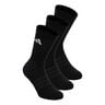 Essentials Crew 3P Tennissocken Unisex-schwarz