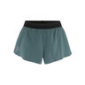 Pro Hypervent Split 2 Laufshorts Damen-Blau