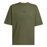 adidas Bekleidung adidas Oversize T-Shirt Herren-dunkelgrün