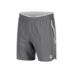 Quiet Please Bekleidung Quiet Please Drop 7in Shorts Herren - grau, wei&szlig;