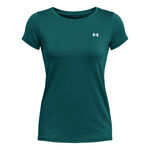 Under Armour Bekleidung Under Armour Heatgear T-Shirt Damen - petrol, 