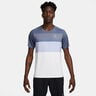 Court Dri-Fit Advantage Print T-Shirt Herren-Blaugrau
