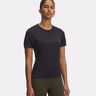 Launch Jacquard Laufshirt Damen-Wei&szlig;