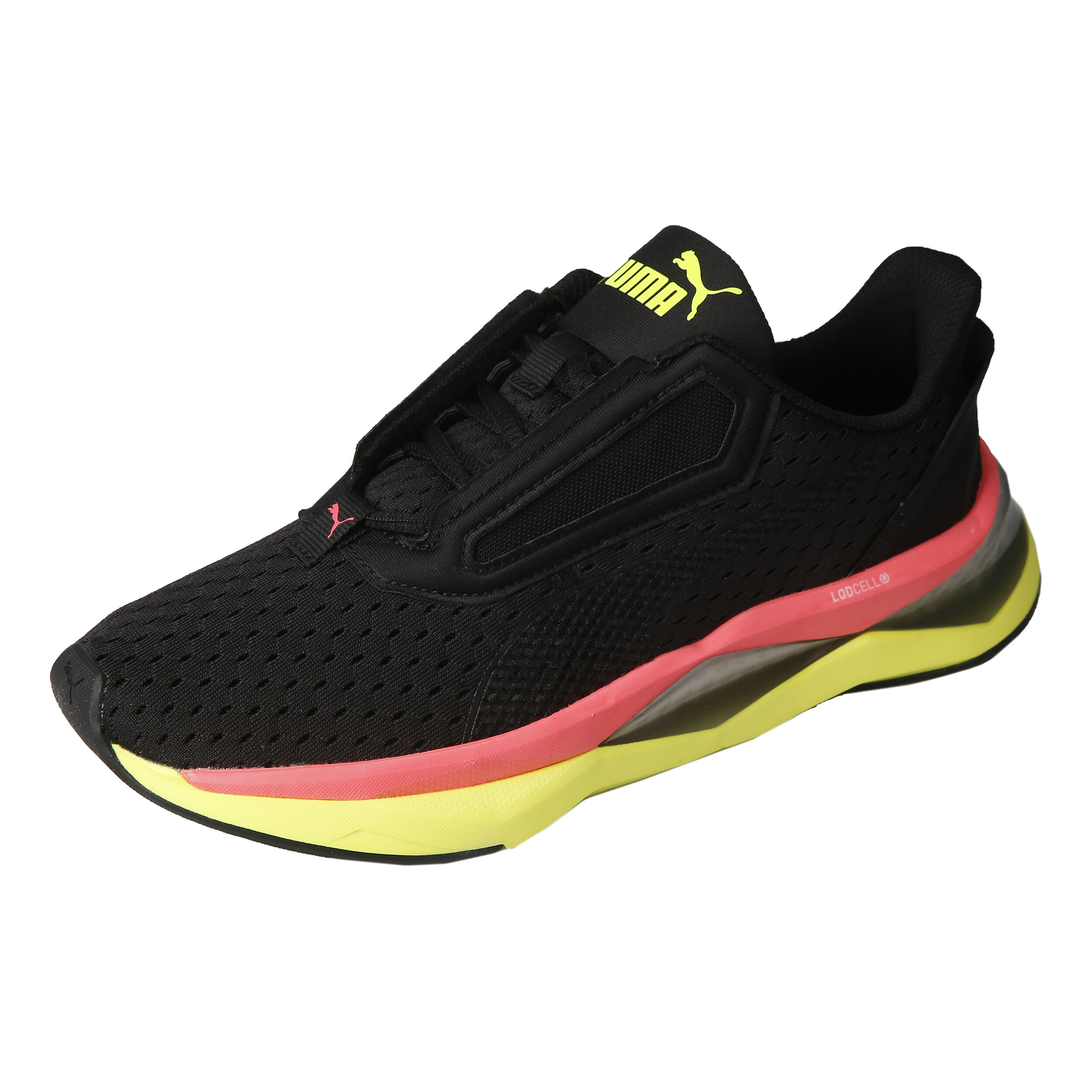 Puma LQDCell Shatter XT Sneaker Damen Schwarz Gelb online kaufen Tennis Point CH