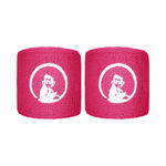 Quiet Please Tennisbekleidung Quiet Please Short Schweißband 2er Pack-Pink