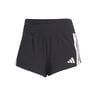 adizero Gel 3in Laufshorts Damen - schwarz, 
