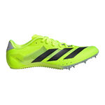 adidas Laufschuhe adidas Sprintstar Spikeschuh Unisex-neongr&uuml;n, schwarz