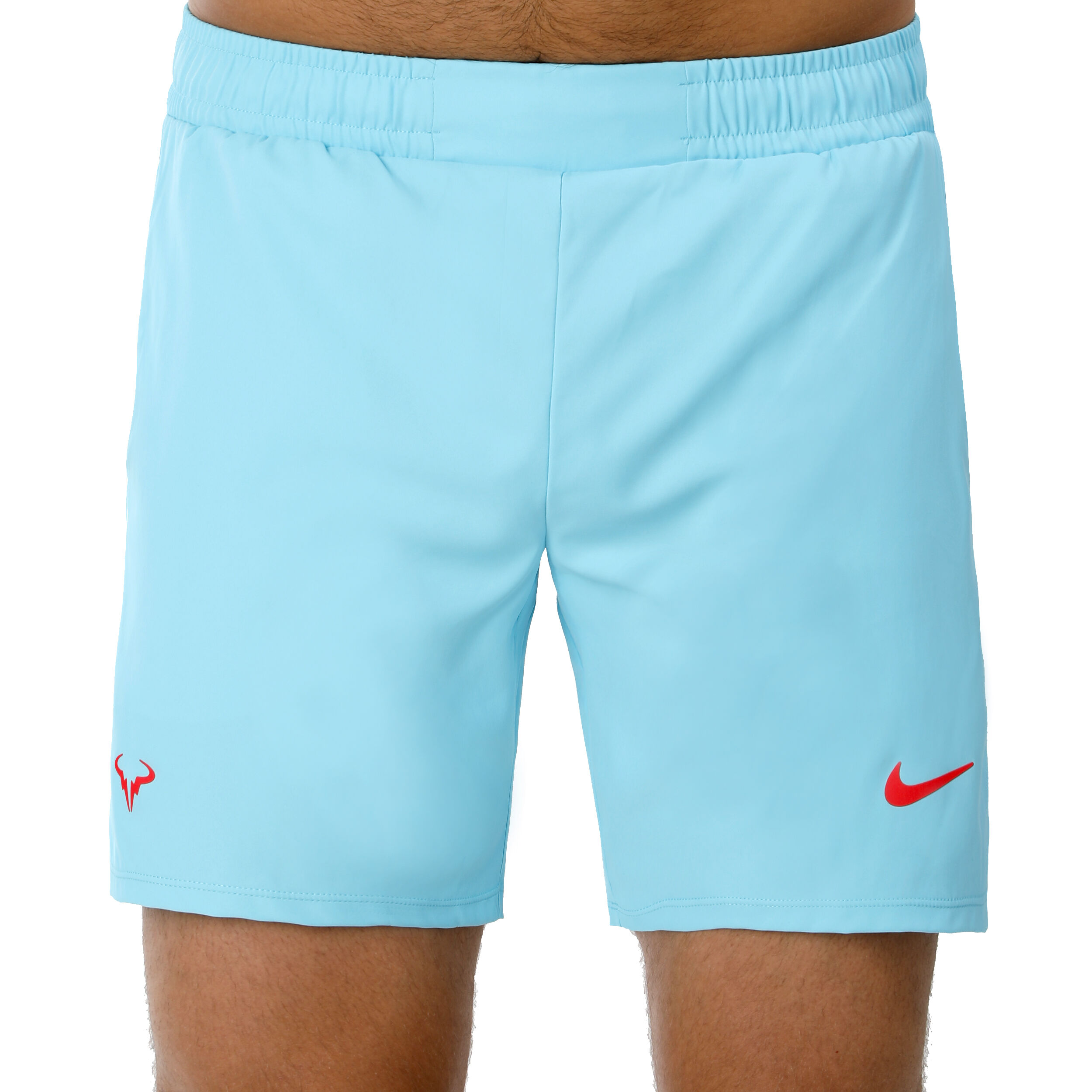 Nike Rafael Nadal Court Dri Fit Shorts Herren Hellblau Neonrot online kaufen Tennis Point CH