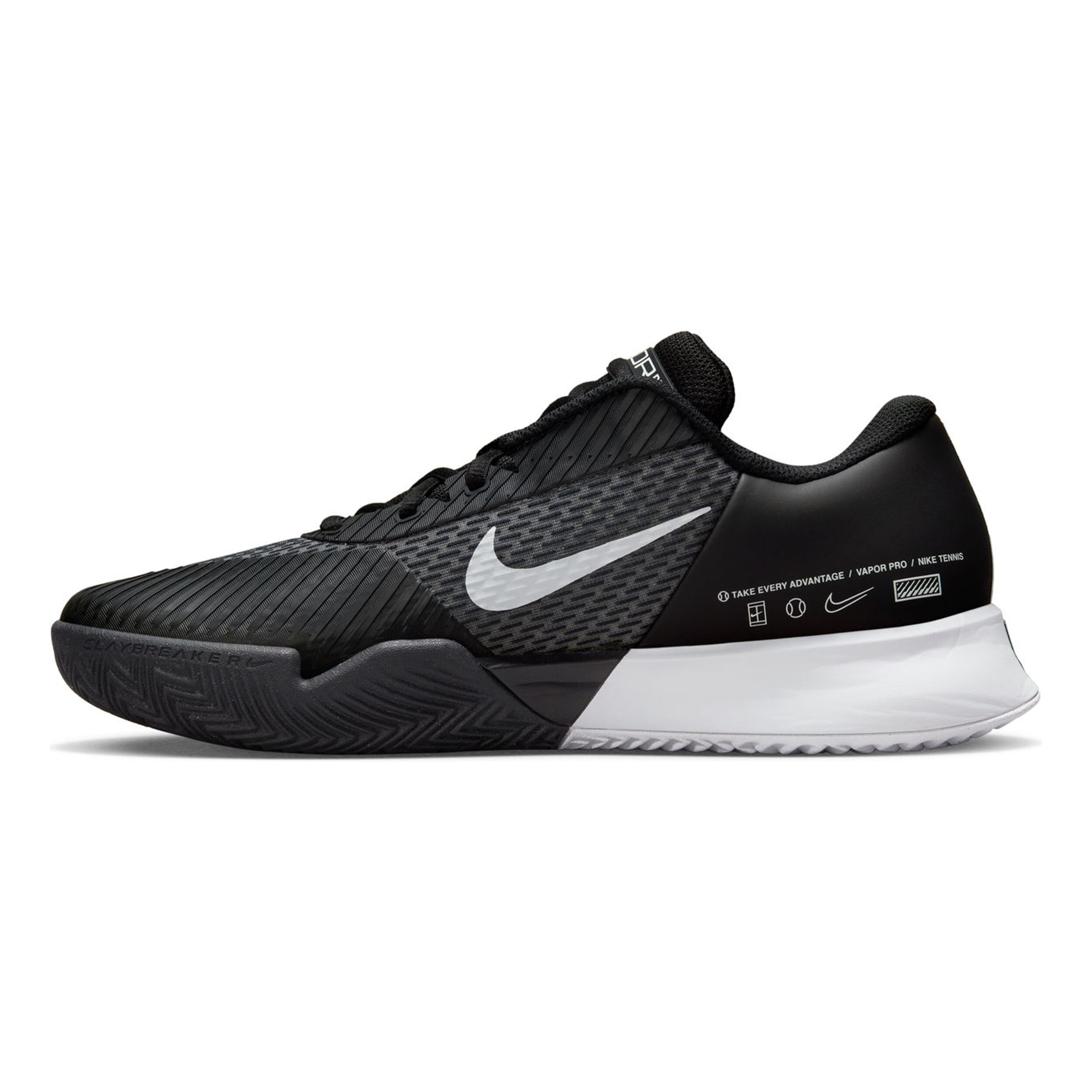 Nike discount vapor schwarz