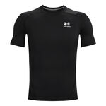 Under Armour Bekleidung Under Armour Heatgear Armour Comp T-Shirt Herren-Schwarz,Weiß