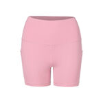 Nike Tennisbekleidung Nike Court Dri-Fit Ballshorts Damen-Pink,Weiß