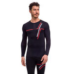 Falke Bekleidung Falke Warm  130 Years Laufshirt Herren - schwarz, 