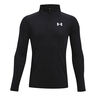 Tech 2.0 1/2 Zip Longsleeve Jungen-Schwarz,Weiß
