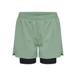 Newline Laufshorts Newline Dallas Shorts 2in1 Shorts Damen-Gr&uuml;n