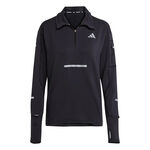 adidas Bekleidung adidas adi365 Warm Half-Zip Laufshirt Damen-schwarz