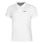 Nike Bekleidung Nike Dri-Fit Court Advantage Polo Herren-Wei&szlig;,Gr&uuml;n