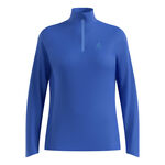 Odlo Laufshirt Odlo Essential 1/2 Zip Laufshirt Damen-blau