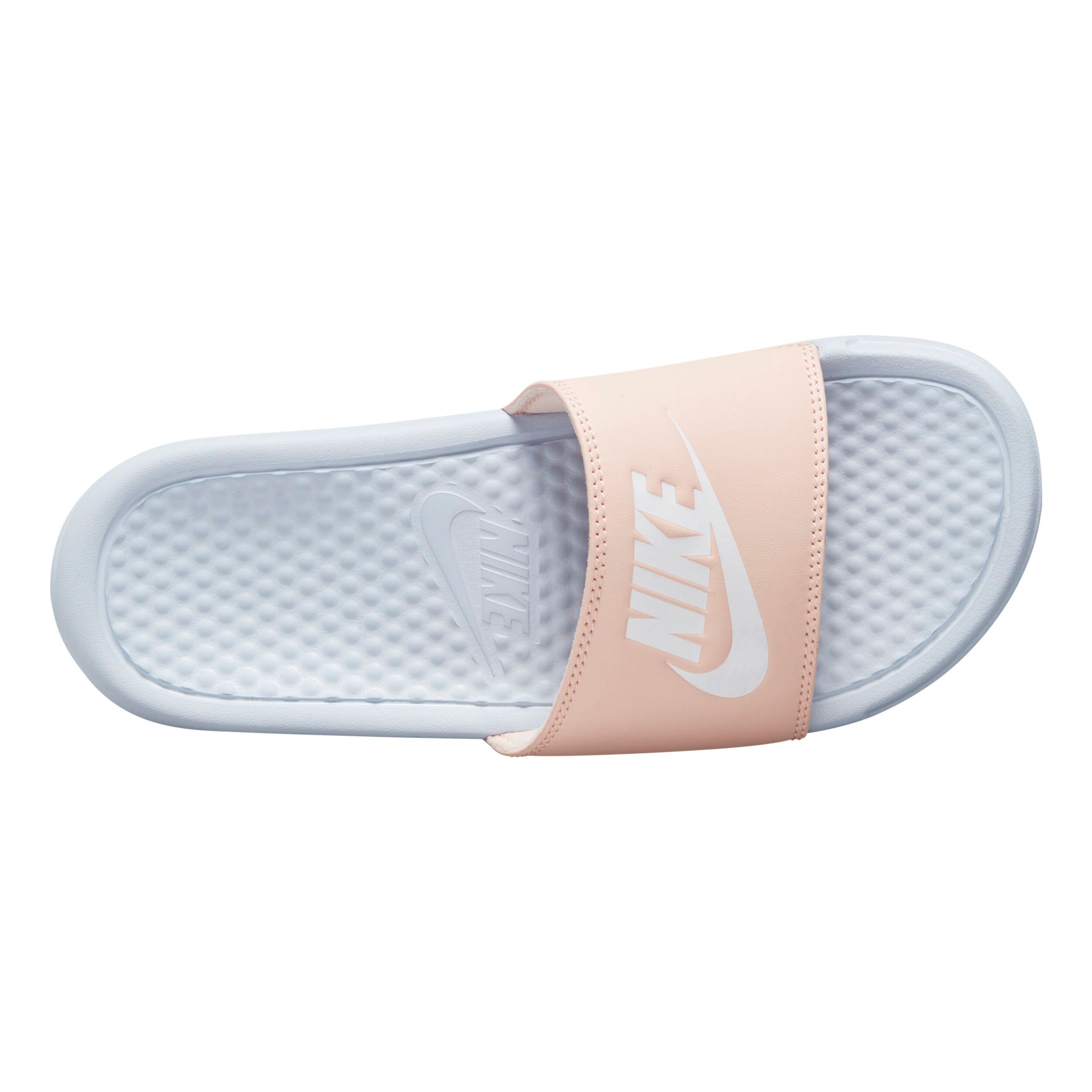 Nike Benassi Just Do It Badelatschen Damen Apricot WeiB online kaufen Tennis Point CH