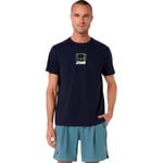 ASICS Tennisbekleidung ASICS Court Core Graphic T-Shirt Herren-dunkelblau