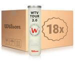 Wilson Innendruckball Wilson Tour WTV TOUR 2.0 4er Dose