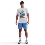 Nike Bekleidung Nike Court T-Shirt Herren-Wei&szlig;,Mehrfarbig