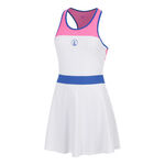 Quiet Please Tennisbekleidung Quiet Please Racerback Kleid Damen - wei&szlig;, blau