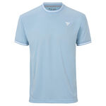 Tecnifibre T-Shirt Tecnifibre TEAM TECH TEE WHITE T-Shirt Herren-hellblau