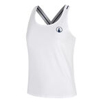 Quiet Please Tennisbekleidung Quiet Please Serve & Volley Tank-Top Damen-wei&szlig;