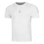 Quiet Please Bekleidung Quiet Please Mind Receiver Hori T-Shirt Herren-Weiß,Mehrfarbig