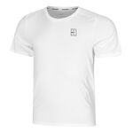Nike Tennisbekleidung Nike Court Dri-Fit Advantage T-Shirt Herren-Wei&szlig;,Schwarz